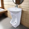 Muslim Household Dual-Purpose Small Outdoor Floor-Standing ozu Basin Hand-Washing Bathroom Sinks